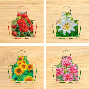 Floral aprons
